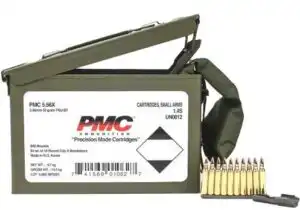 PMC 5.56X45 55GR FMJ-BT 840RD - M2A1 CAN W/BANDOLEER