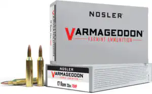NOSLER VARMAGEDDON 17 REM - 20GR HPFB 20RD 20BX/CS