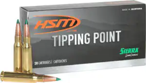 HSM 7MM-08 REM 165GR GAME - CHANGER 20RD 25BX/CS