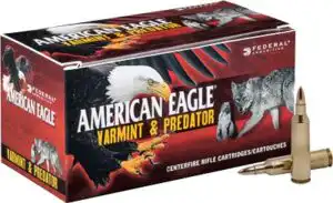 FEDERAL AE 223 REM 50GR JHP - 50RD 5BX/CS