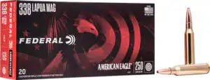 FEDERAL AE 338 LAPUA MAG 250GR - SP 20RD 10BX/CS