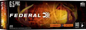 FEDERAL FUSION 6.5 PRC 140GR - TIPPED FUSION 20RD 10BX/CS