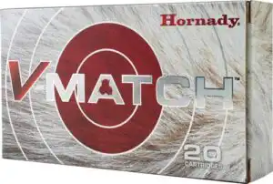 HORNADY V-MATCH 6MM ARC - 80GR ELD-VT 20RD 10BX/CS