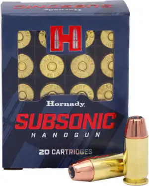 HORNADY SUBSONIC 40 SW 180GR - XTP 20RD 10BX/CS