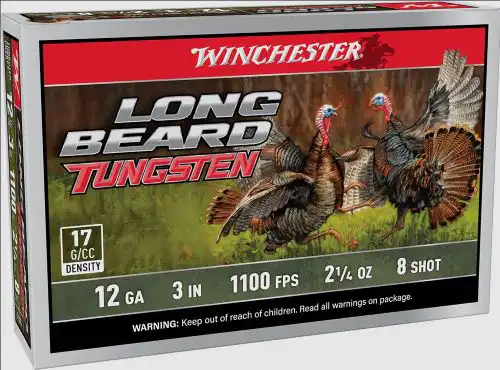WINCHESTER LONG BEARD TS17 - 12GA 3" 2-1/4OZ #8 5RD 10BX/C