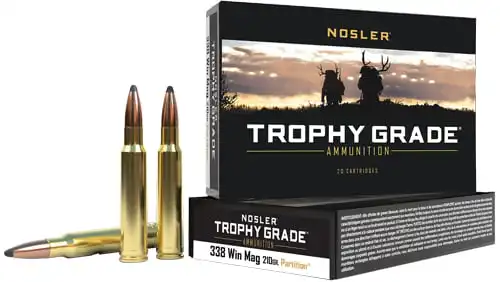 NOSLER TROPHY GRADE 338 WIN - MAG 210GR ACCUBOND 20RD 10BX/C