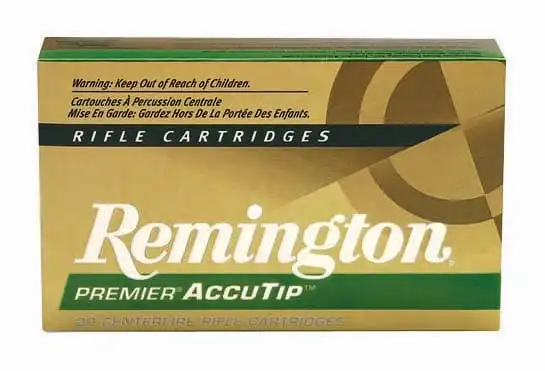 REMINGTON PREMIER 223 REM 55GR - ACCUTIP POLY TIP 20RD 10BX/CS