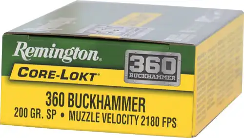 REMINGTON 360 BUCKHAMMER 180GR - CORE-LOKT SP 20RD 10BX/CS - Image 2