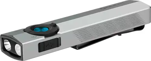 OLIGHT ARKPRO CLASS 3R - RECHARGEABLE SILVER GRAPHITE