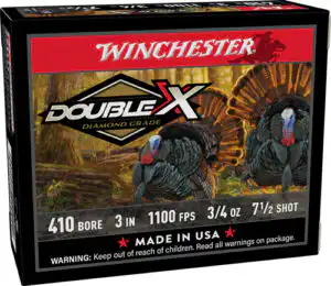 WINCHESTER DOUBLE-X 410 3" - 3/4OZ #7.5 10RD 10BX/CS