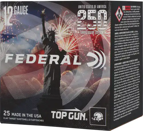 FEDERAL 12GA 2.75" 1-1/8OZ #8 - 1145FPS 250RD CASE LT 250ANV
