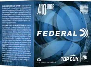 FEDERAL TOP GUN 410 2.5" 1/2OZ - #7.5 1330FPS 250RD CASE LOT