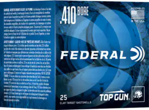 FEDERAL TOP GUN 410 2.5" 1/2OZ - #9 1330FPS 250RD CASE LOT