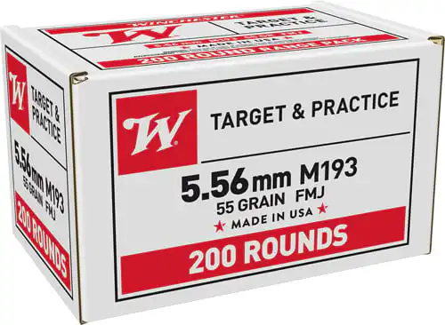 WINCHESTER USA 5.56X45 55GR - FMJ 800RD CASE LOT