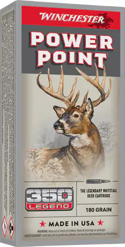 WINCHESTER SUPER-X 350 LEGEND - 180GR POWER POINT 20RD 10BX/CS