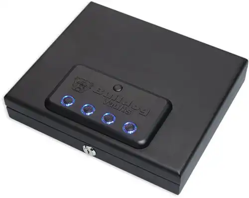 BULLDOG MAG LED QUICK DIGITAL - VAULT TOP OPEN 11.5"X9.75"X2.5