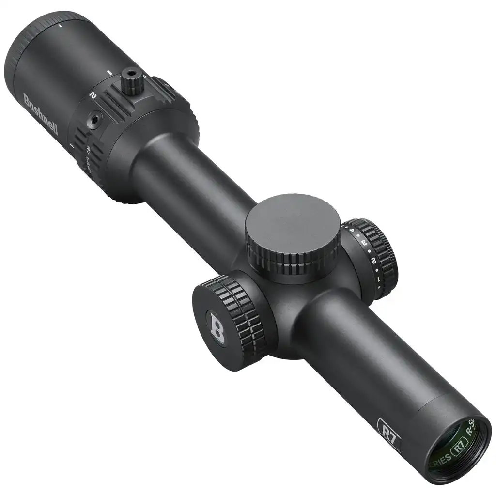 BUSHNELL R7 1-8X24 SFP FIBER MRAD BLK