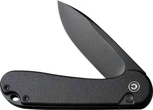 CIVIVI KNIFE ELEMENTUM II 2.96 - " G-10/BLK STONEWASH CLAM PACK - Image 4