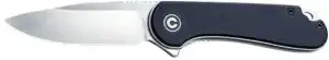 CIVIVI KNIFE ELEMENTUM 2.96" - BLACK G10/SATIN D2 LINER LOCK