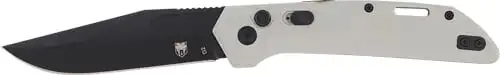 COBRATEC NAJA SIDE BUTTON AUTO - 3.5" D2 LUNAR GREY