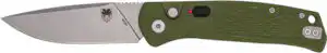 COBRATEC RECON PUSH BUTTON - AUTO 3.12" OD GREEN G10