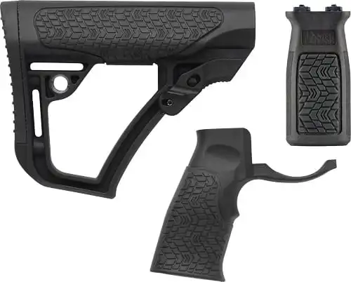 DANIEL DEF. AR15 FURNITURE KIT - M-LOK MILSPEC BLACK