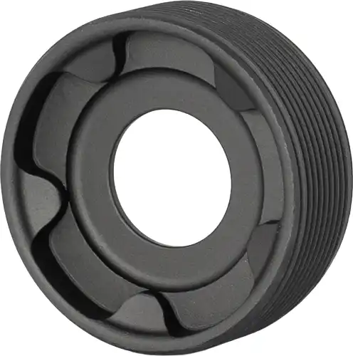 RUGGED SUPPRESSORS FRONT CAP - 45ACP OBSIDIAN 45
