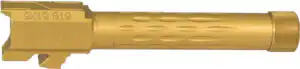 FAXON FITS GLOCK 19 BARREL 9MM - FLAME FLUTED THREADED TIN