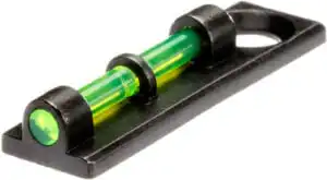 HIVIZ FLAME SHOTGUN RIB FRONT - SIGHT W/GREEN LIGHTPIPE