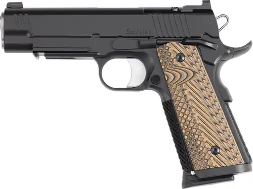 DAN WESSON SPECIALIST OR - COMMANDER 45ACP 4.25" 8RD BLK - Image 2