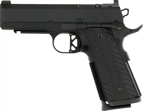 DAN WESSON TCP OR 9MM 4" FS - BLACK DUTY FINISH 9RD MAG