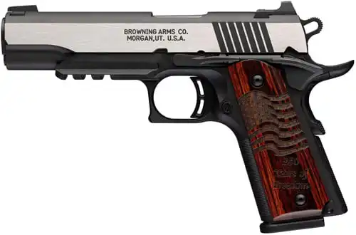 BROWNING 1911-380 BLACK LABEL - MED PRO 380ACP 4.25" RAIL 250 - Image 2