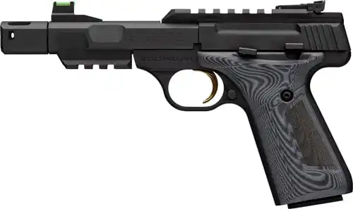 BROWNING BUCK MARK CONTOUR PRO - 22LR 4.4" 10RD BLUED/BLACK - Image 2