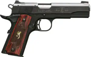 BROWNING 1911-22 MEDALLION - 22LR 4.25"FS BLACK/ROSEWOOD