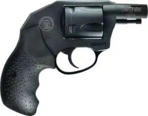 CHARTER ARMS BOOMER 2" 357 MAG - 5-SHOT RUBBER GRIPS BLACK
