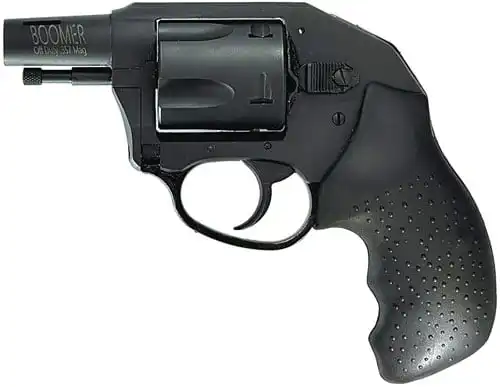 CHARTER ARMS BOOMER 2" 357 MAG - 5-SHOT RUBBER GRIPS BLACK - Image 2
