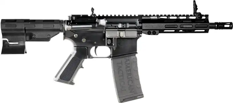 ATI MILSPORT AR PISTOL 5.56 - 7.5" 30RD M-LOK REAR BRACE BLK