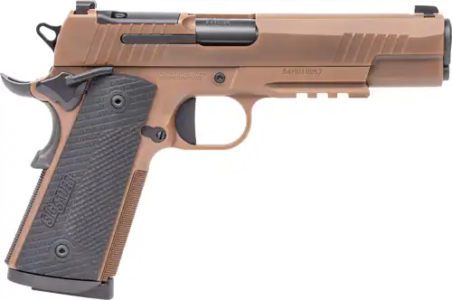 SIG 1911 X 45ACP 5" XRAY3 - OR (2)8RD G10 STEEL COYOTE - Image 2