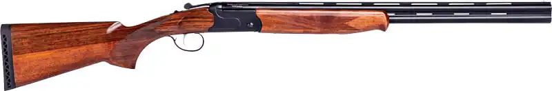 STEVENS 555 COMPACT O/U 20GA - 24" BLUE/WALNUT EXTRACTORS - Image 2