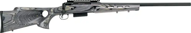 SAVAGE 220 SLUG 20GA. 22" < - W/RAIL MATTE W/GREY LAM T-HOLE