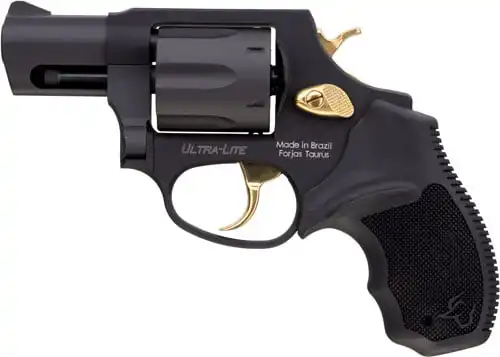 TAURUS 856 ULTRA LITE 38SPL - 2" FS 6-SH MATTE GOLD ACCENTS