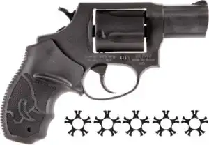 TAURUS 905 9MM 2" FS 5-SHOT - BLUED RUBBER