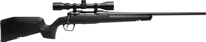 SAVAGE AXIS XP 25-06 22" - W/3-9X40 BLACK/BLACK <
