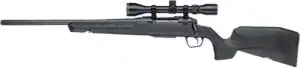 SAVAGE AXIS XP 243 20" LH - THREADED W/3-9X40 BLACK/BLACK
