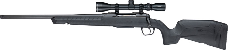 SAVAGE AXIS XP 270 20" LH - THREADED W/3-9X40 BLACK/BLACK