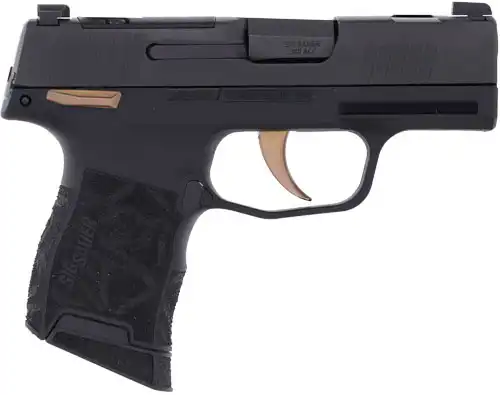 SIG P365 ROSE 380ACP XRAY3 OR - (2)10RD MANUAL SAFETY BLACK
