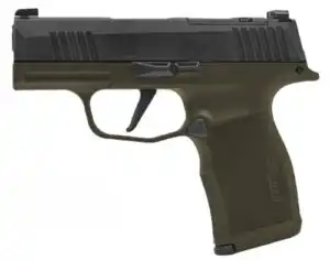 SIG P365X FORTUNATE SON 9MM - 3.1" XRAY3 (2)12RD GREEN/BLACK