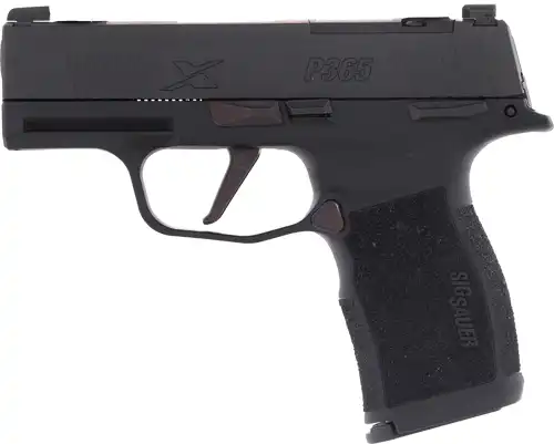 SIG P365X MIC COMP 9MM 3.1" OR - XRAY3 (2)10RD MAN SAFETY BLACK - Image 2