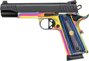 CHIAPPA 1911 SUPERIOR GRADE - 45ACP 5" 8RD BLACK/NEBULA