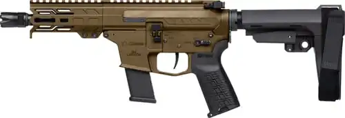 CMMG PISTOL BANSHEE MKG 45ACP - 5" EJECTOR RIP BRACE BRONZE - Image 2